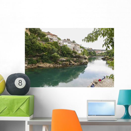 Mostar with Emerald River Wall Decal