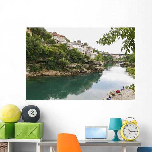 Mostar with Emerald River Wall Decal