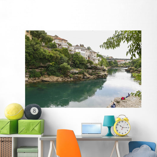 Mostar with Emerald River Wall Decal