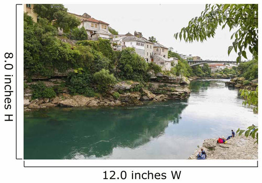 Mostar with Emerald River Wall Decal