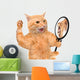 Vain Cat Wall Decal