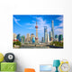 Shanghai Skyline Wall Decal