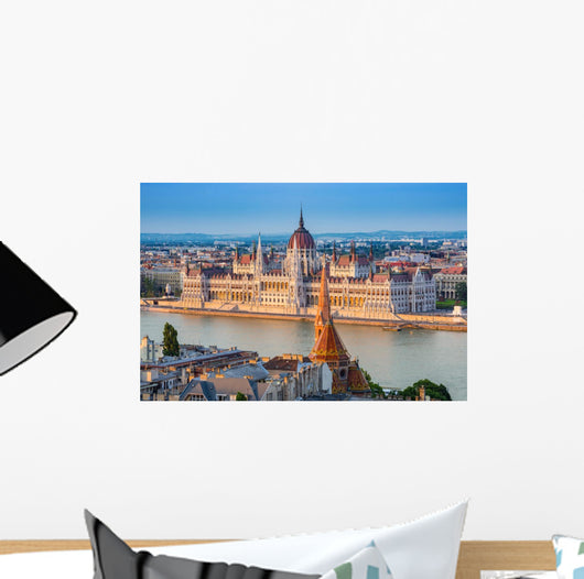 Hungarian Parliament Budapest Hungary Wall Decal