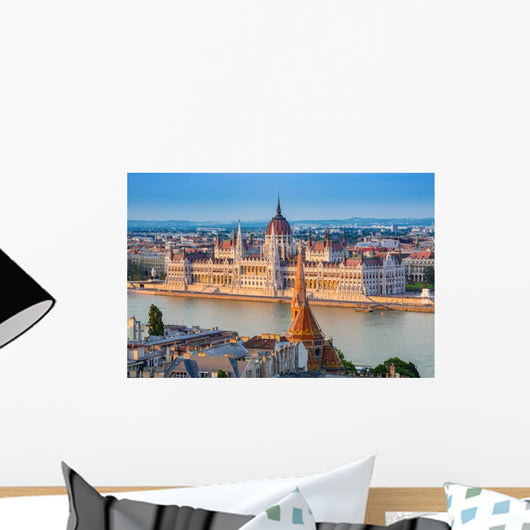 Hungarian Parliament Budapest Hungary Wall Decal