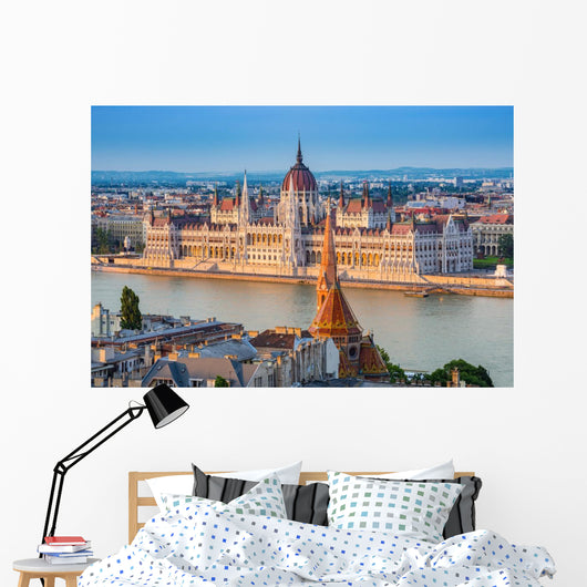 Hungarian Parliament Budapest Hungary Wall Decal