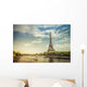 Eiffel Tower from Low Wall Decal