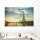 Eiffel Tower from Low Wall Decal