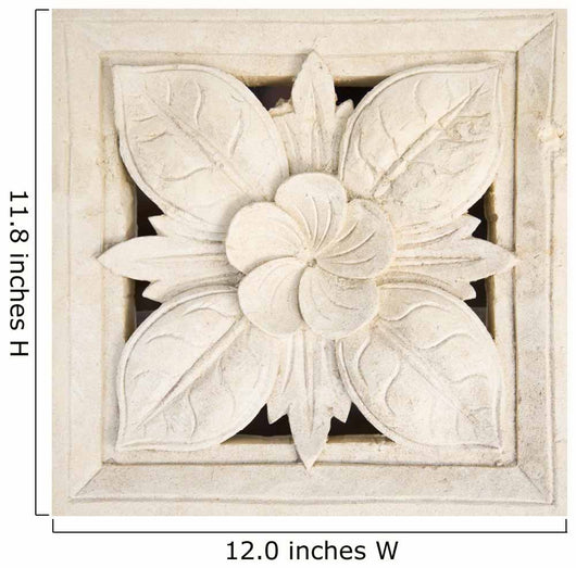 Bali Stone Carving Wall Decal
