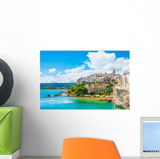Vieste Panoramic Apulia South Wall Decal