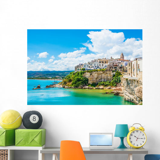 Vieste Panoramic Apulia South Wall Decal