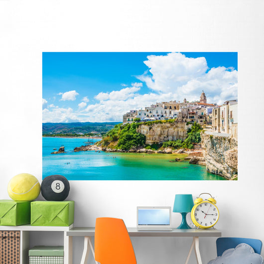 Vieste Panoramic Apulia South Wall Decal