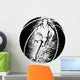 Grunge Basketball Drive Wall Decal