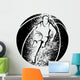 Grunge Basketball Drive Wall Decal