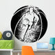 Grunge Basketball Drive Wall Decal