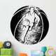 Grunge Basketball Drive Wall Decal