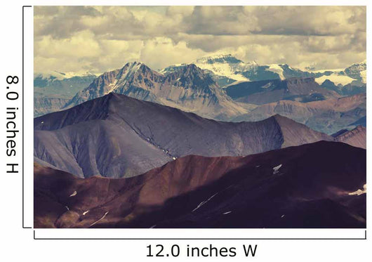 Mountains Alaska Wall Decal