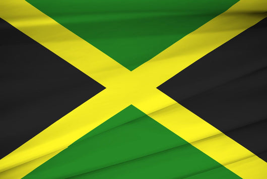 National Flag Jamaica Waving Wall Decal