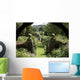 English Garden from Gazebo Wall Decal