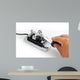 Vintage Morse Telegraph Key Wall Decal