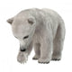Digging Polar Bear Cub Wall Decal