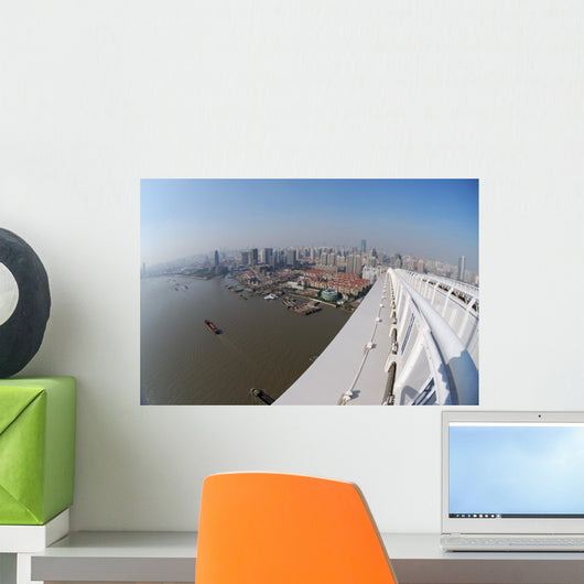 Panorama Shanghai Wall Decal
