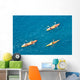 Three Kayaks Wall Decal