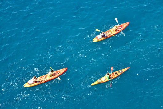 Three Kayaks Wall Decal