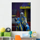Blue Medieval Knight Wall Decal