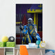 Blue Medieval Knight Wall Decal
