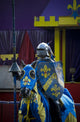 Blue Medieval Knight Wall Decal