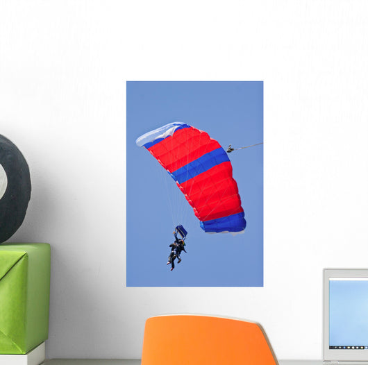 Tandem Skydiving Wall Decal