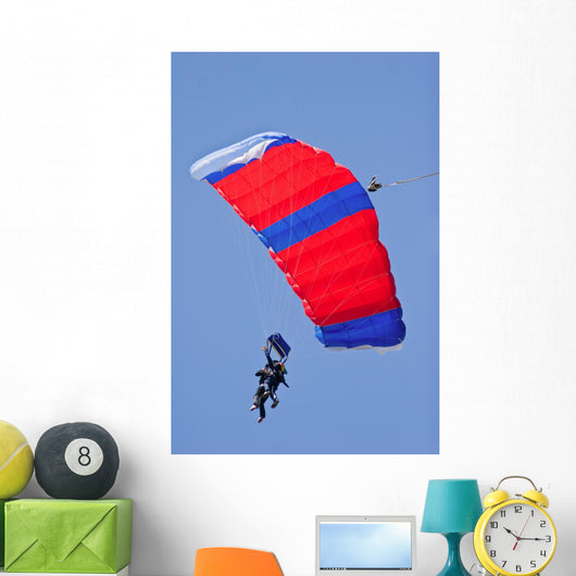 Tandem Skydiving Wall Decal