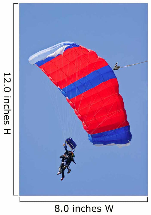 Tandem Skydiving Wall Decal
