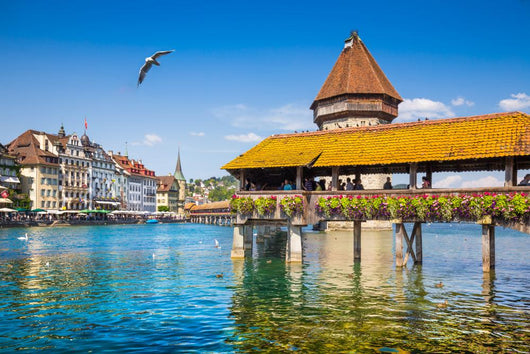 Historic Town Lucerne Wall Decal