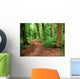 Unpaved Road Forest Wall Decal