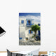 Whitewashed House Mykonos Wall Decal