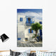 Whitewashed House Mykonos Wall Decal