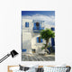 Whitewashed House Mykonos Wall Decal