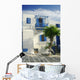 Whitewashed House Mykonos Wall Decal