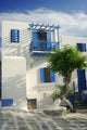 Whitewashed House Mykonos Wall Decal