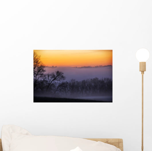 Fog Dawn Wall Decal