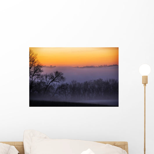 Fog Dawn Wall Decal
