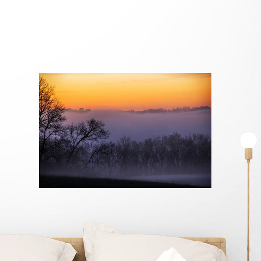 Fog Dawn Wall Decal
