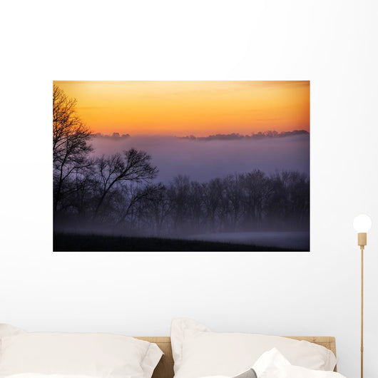 Fog Dawn Wall Decal