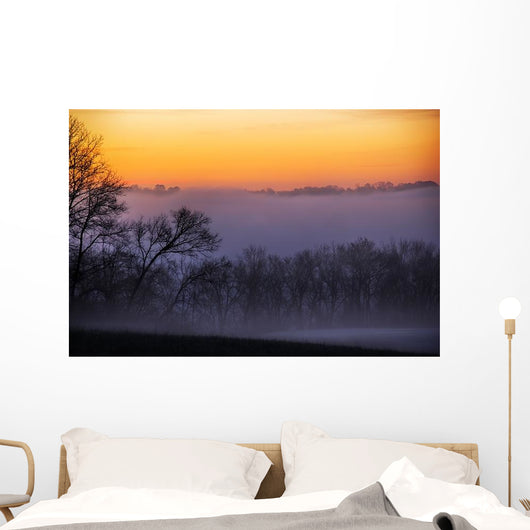 Fog Dawn Wall Decal