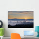 Sunrise over Foggy Portland Wall Decal