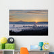 Sunrise over Foggy Portland Wall Decal