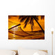 Hammock Sunset Wall Decal
