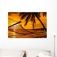 Hammock Sunset Wall Decal