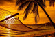 Hammock Sunset Wall Decal